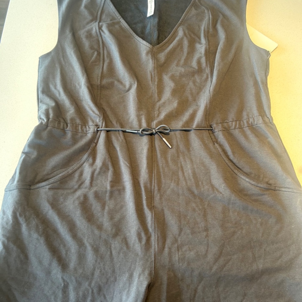 Lululemon French Terry V-Neck Romper
